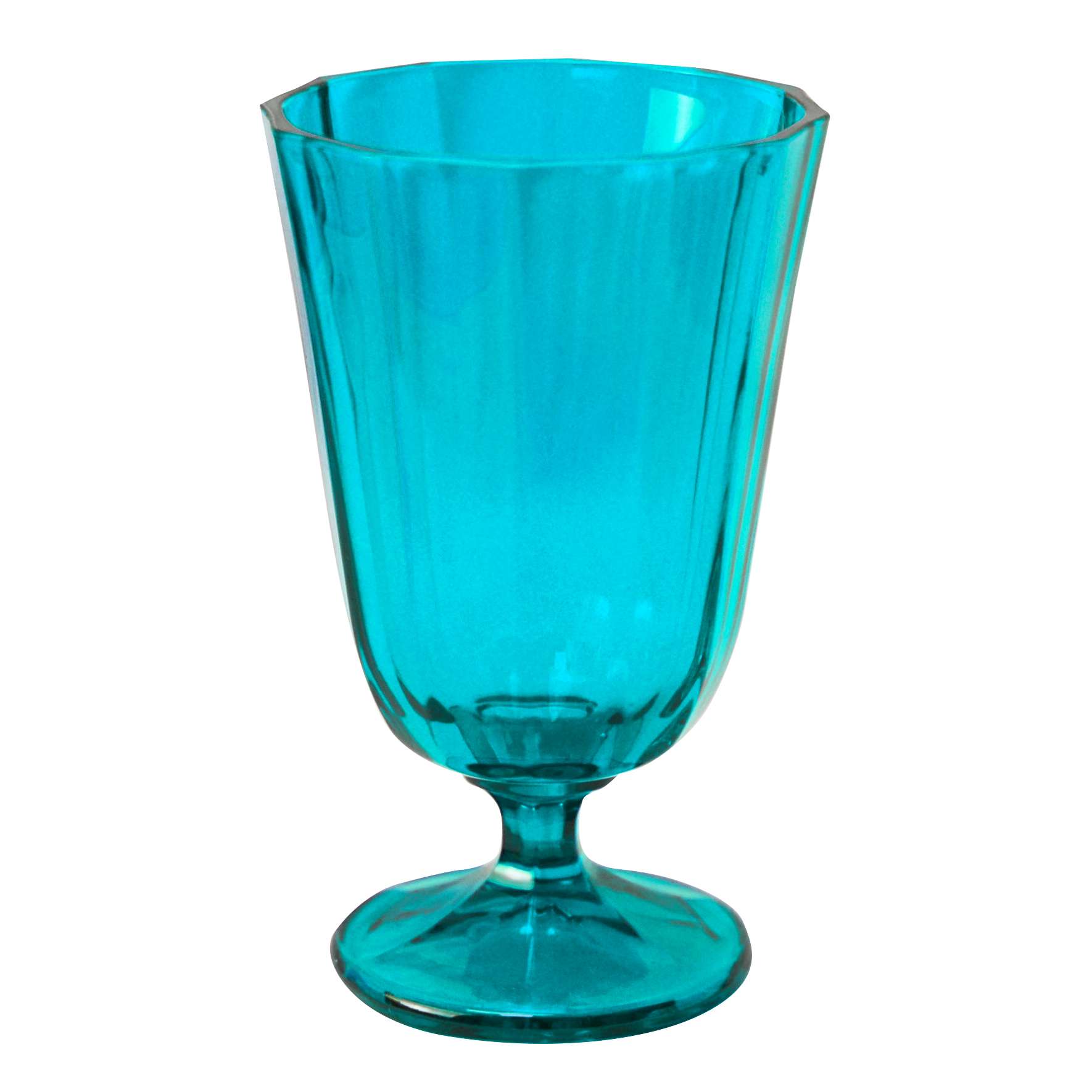 ARCUCCI - ANA LOW GLASS GLASS 25CL - SET OF 6 GLASSES - Blue